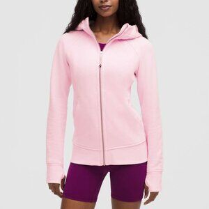 NWT Lululemon Scuba Full-Zip Hoodie, Sz 6, Pink Organza